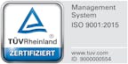 ISO 9001:2015 zertifiziert