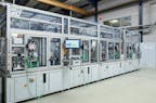 Scalierbare, automatiserte Montagelinie 