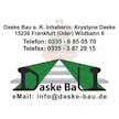 Logo von Daske Bau, Inh. Krystyna Daske