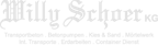 Logo von Willy Schoer KG