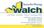 Logo von Beschriftung Walch